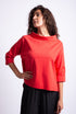 Elegant top with wide turtleneck Inga