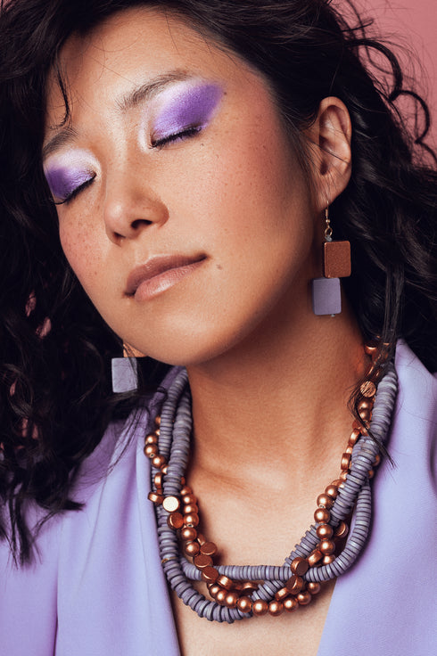 Orecchini geometrici Farwah