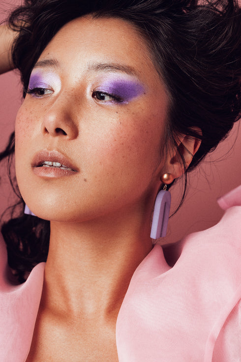 Orecchini corti sospesi Minu