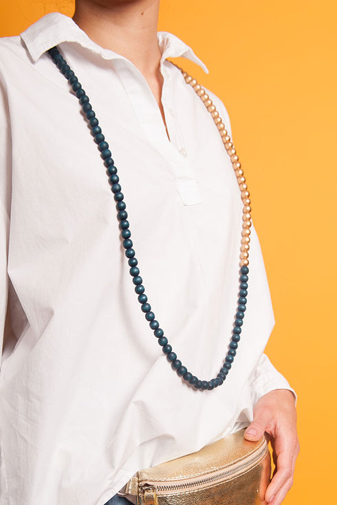 Lange Perlenkette Alison