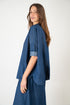 Baumwollbluse Agnes - Denim