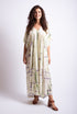 Kaftan dress with V-neck Lapla