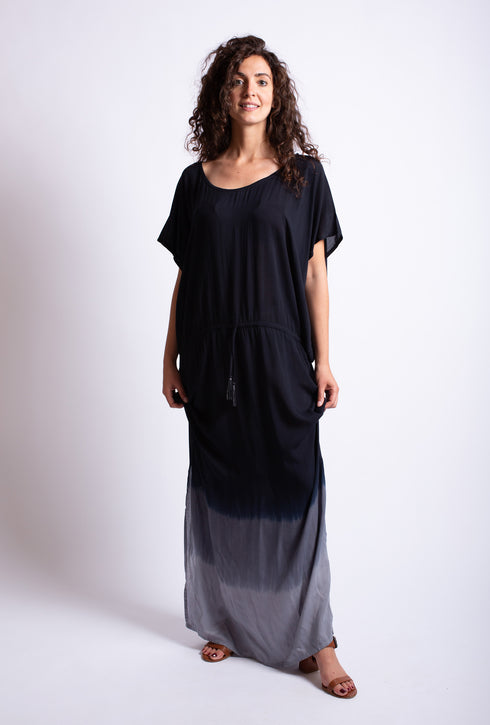 Caftano lungo con cordone Mimma