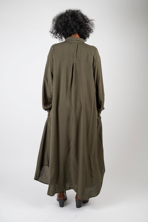 Maxi shirt dress LORA - extra long