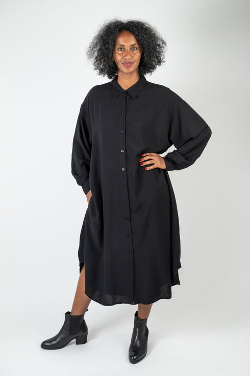 Maxi shirt dress Lora
