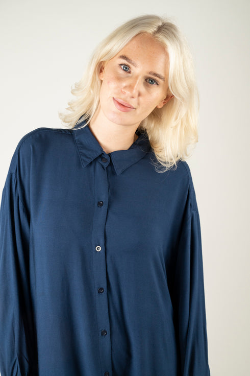 Maxi shirt dress Lora