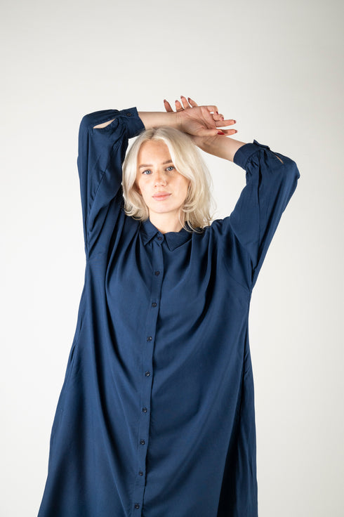 Maxi shirt dress Lora