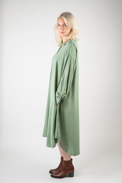 Maxi shirt dress Lora