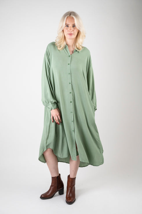 Maxi shirt dress Lora