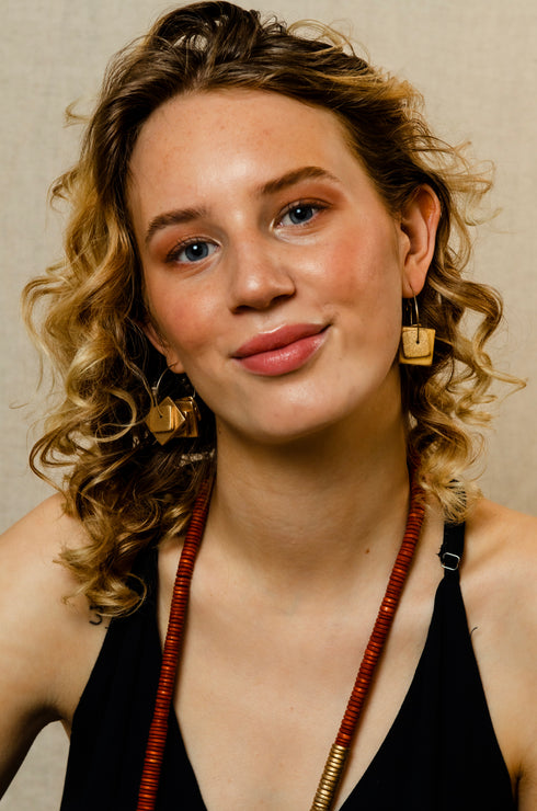 Orecchini Creoles metallizzati Morgan