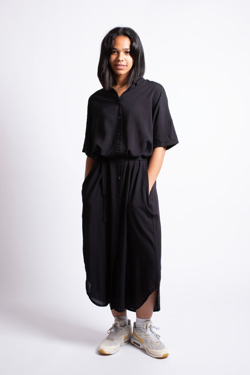 Maxi abito-camicia Dewana