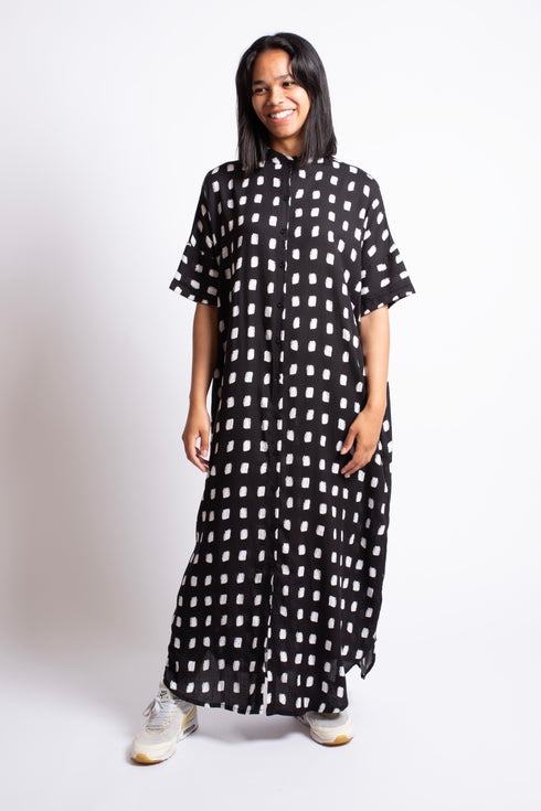 Maxi abito-camicia Dewana