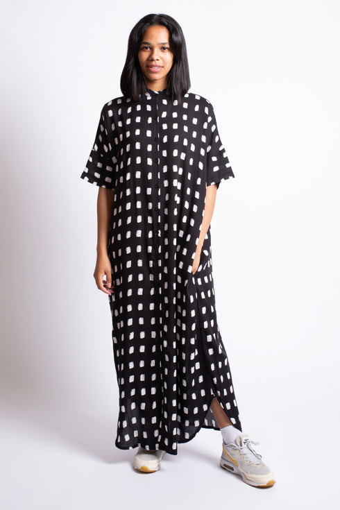 Maxi abito-camicia Dewana