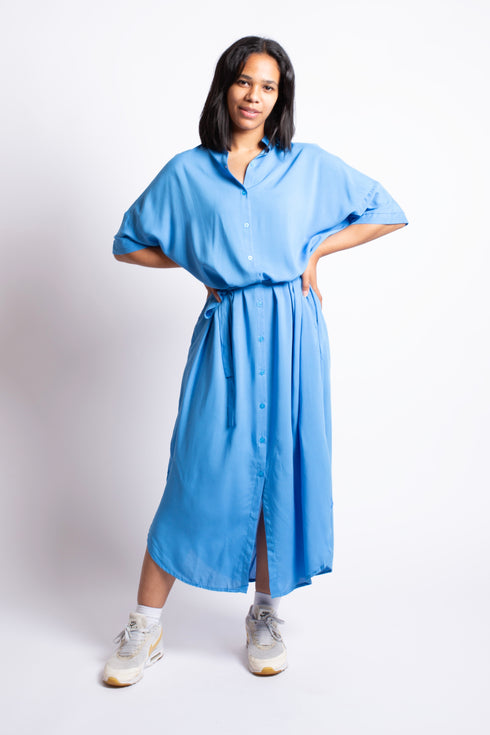 Maxi abito-camicia Dewana