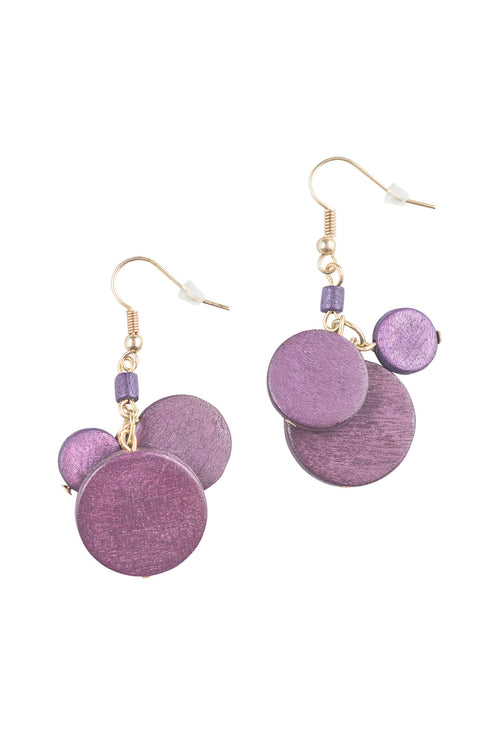 Playful hanging earrings Fiorella