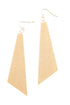 Modern earrings Marley - metallic