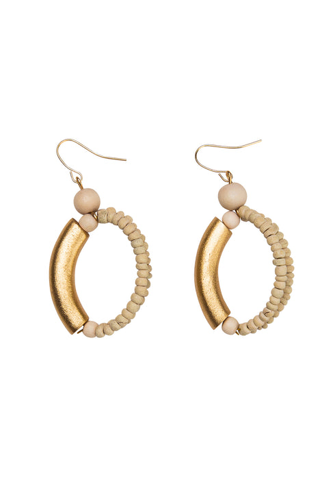 Hanging Creole Earrings Eliene