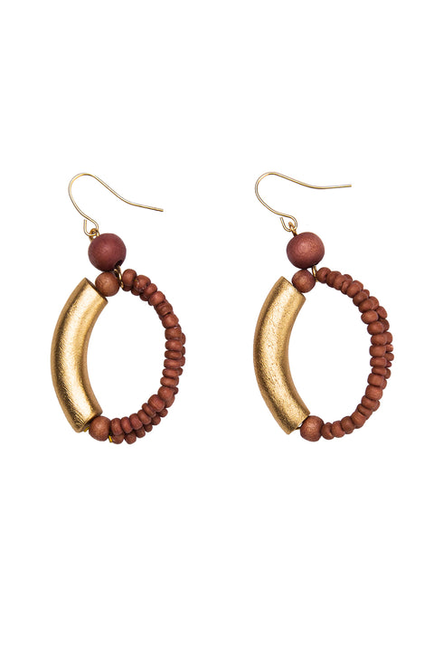 Hanging Creole Earrings Eliene