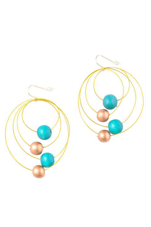 Hanging Creole Earrings Januaria
