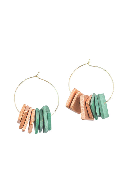 Elegante Creolen Ohrringe Morgan