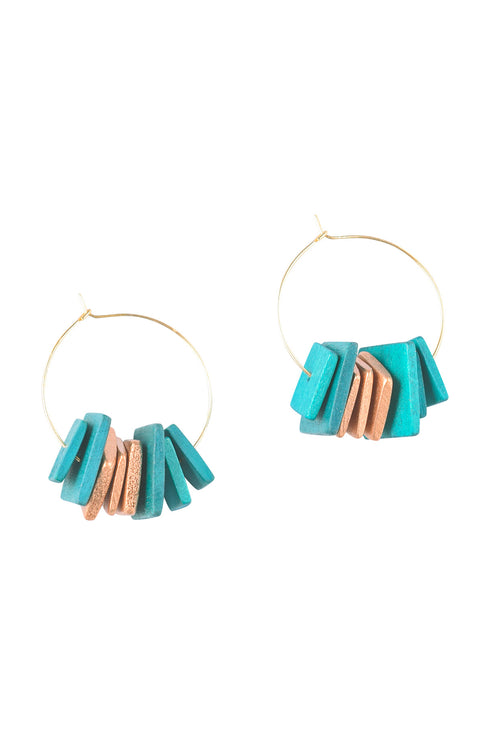 Elegante Creolen Ohrringe Morgan