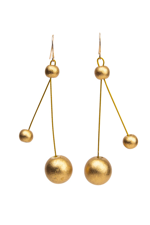 Orecchini giocosi Harper - metallizzati