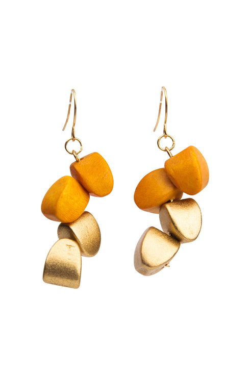 Tropfenförmige Hängeohrringe Liron