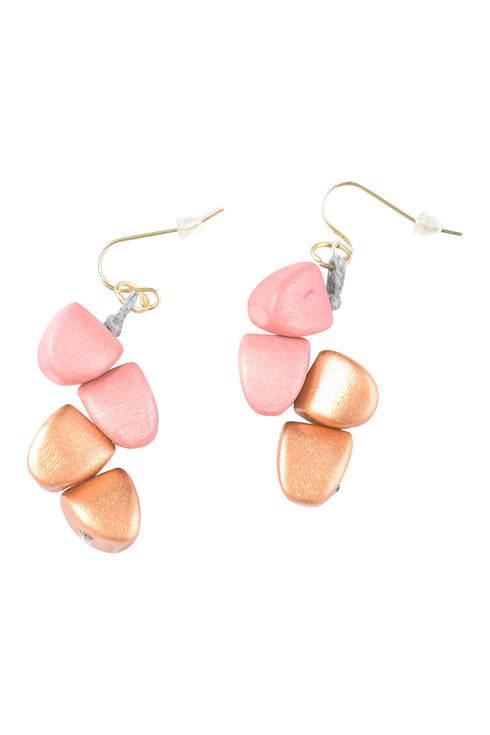 Tropfenförmige Hängeohrringe Liron