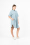 Lange Bluse Dewana - Leinen