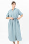 Maxi Hemdkleid Dewana - Leinen