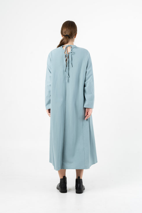 Langärmliges Kleid Juna - Leinen