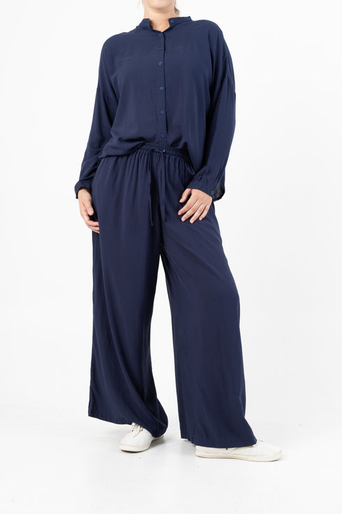 Langärmlige Kurze Bluse Dewana