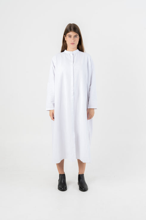 Langärmliges Kleid Juna - Leinen