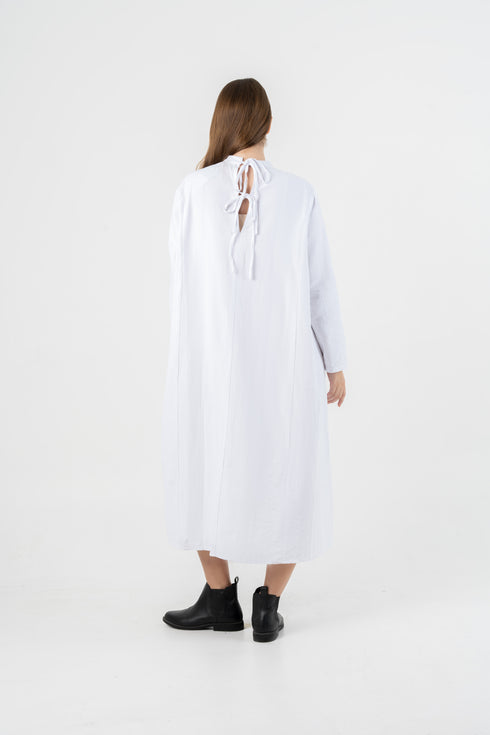 Langärmliges Kleid Juna - Leinen