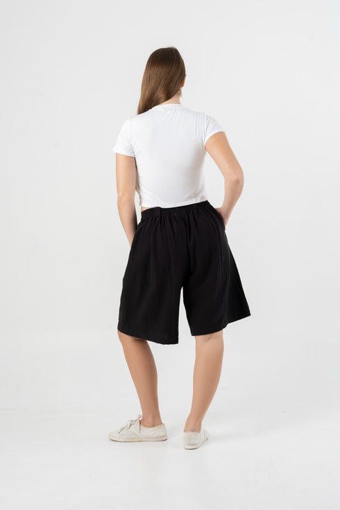 Elegante Bermuda Shorts Lula - Leinen