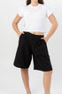 Elegante Bermuda Shorts Lula - Leinen