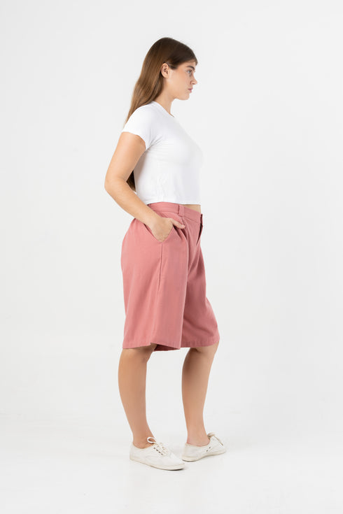 Elegante Bermuda Shorts Lula - Leinen
