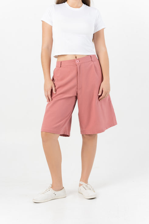 Elegante Bermuda Shorts Lula - Leinen