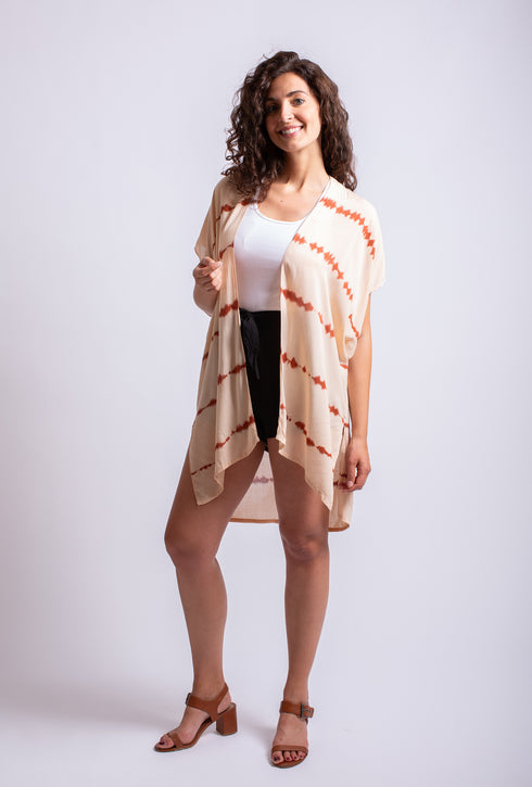 Short-sleeved kimono Jani