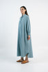 Maxi Hemdkleid LORA - Leinen - extra lang