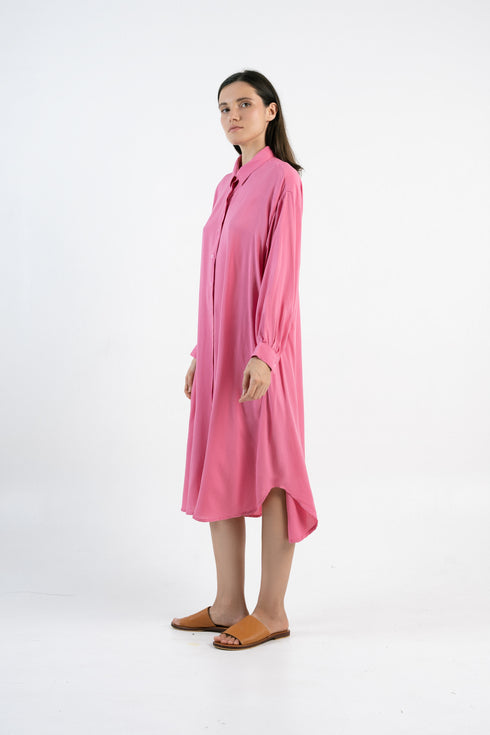 Maxi shirt dress Lora