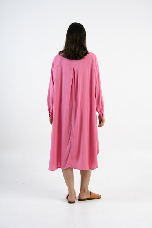 Maxi shirt dress Lora