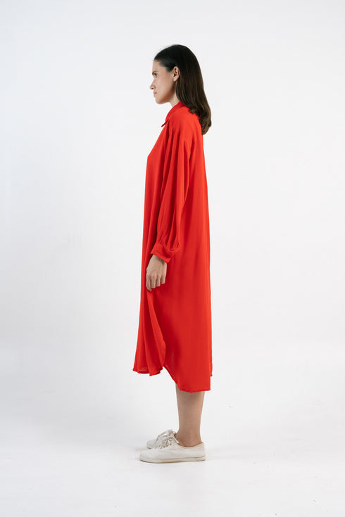 Maxi shirt dress Lora