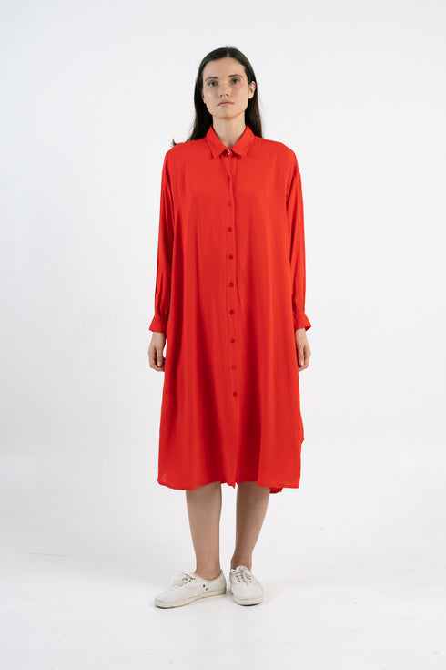 Maxi shirt dress Lora
