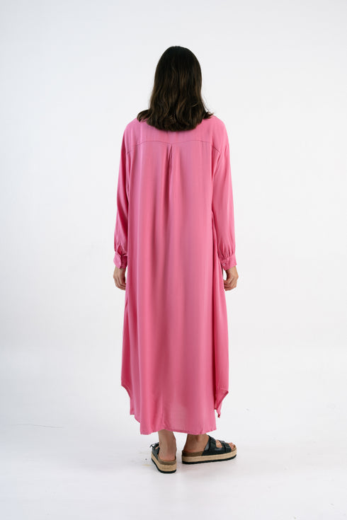 Maxi shirt dress LORA - extra long