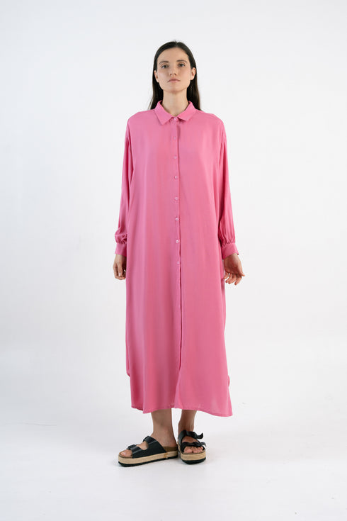 Maxi shirt dress LORA - extra long