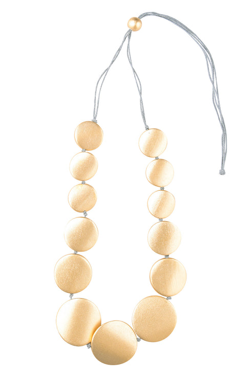 Hailey necklace - metallic