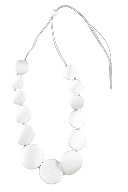 Hailey necklace - metallic