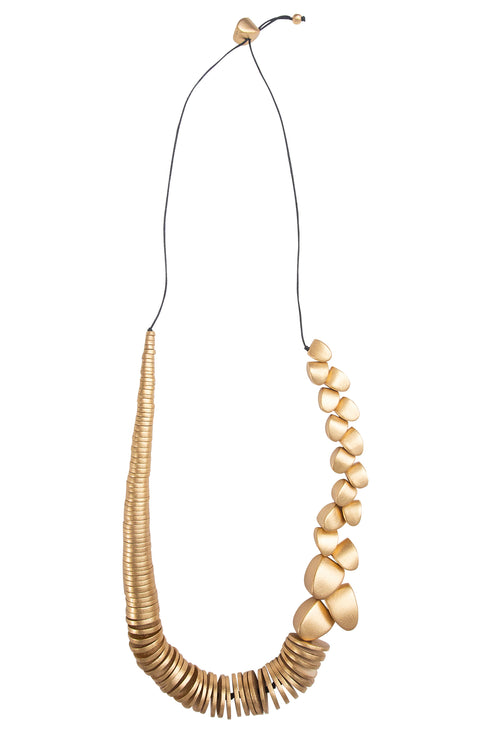 Tropfenförmige Kette Liron - metallic