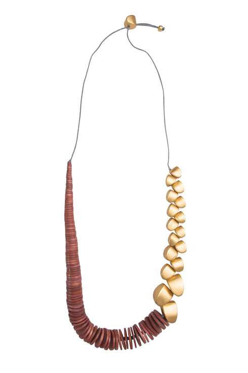 Teardrop shaped necklace Liron